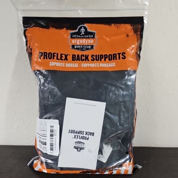 ProFlex 1650 Back Support Belt 7.5" Elastic, Adjustable Removeable Straps, ... - Picture 10 of 11